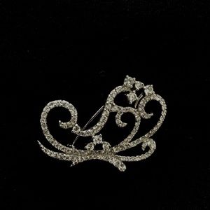 Silver Color Brooch